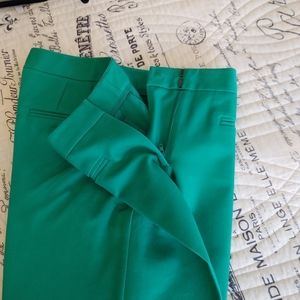 Chico's kelly green cropped pant